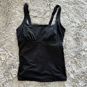 Land’s End black tankini top size 12D